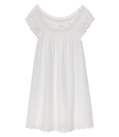 LELIA NIGHTGOWN -- SALT